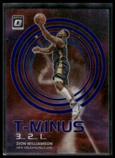 2022-23 Donruss Optic #14 Zion Williamson T-Minus 3...2...1... Purple