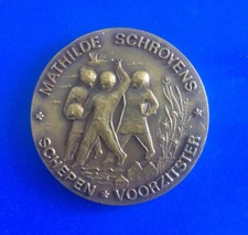 #1810# Belgien: Medaille "MATHILDE SCHROYENS- SCHIFFE PRÄSIDENTIN"