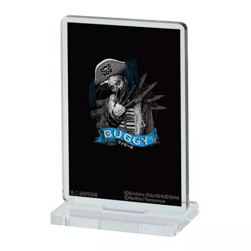 Acrylic Stand Panel Buggy A Netflix Series One Piece Poster