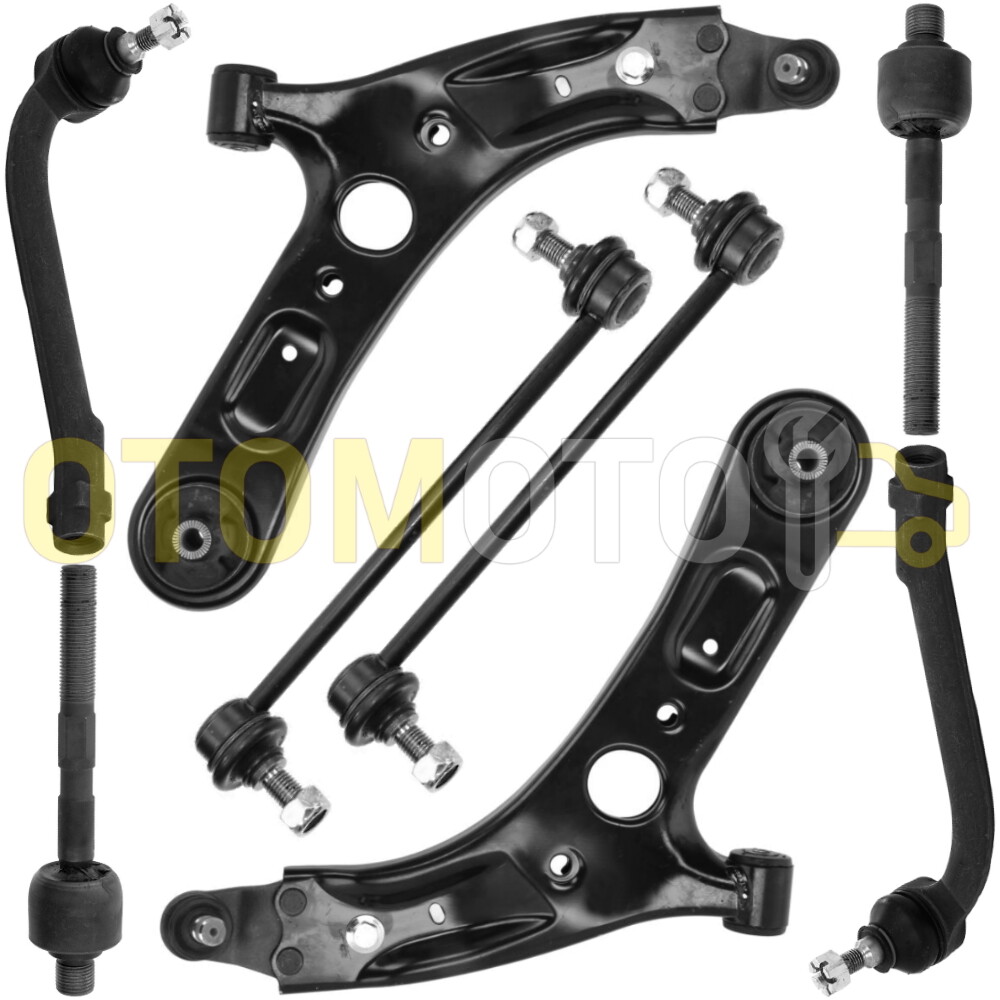 Triangle de suspension avec rotule et biellette pour Hyundai i30 GD et Kia Ceed