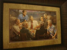 ANDY THOMAS FRAMED "True Blues" OPEN EDITON PRINT