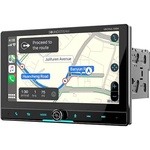 Soundstream VRCPAA-106M 10.6" Double Din Car Stereo Mechless Floating Multimedia - Image 4 of 4