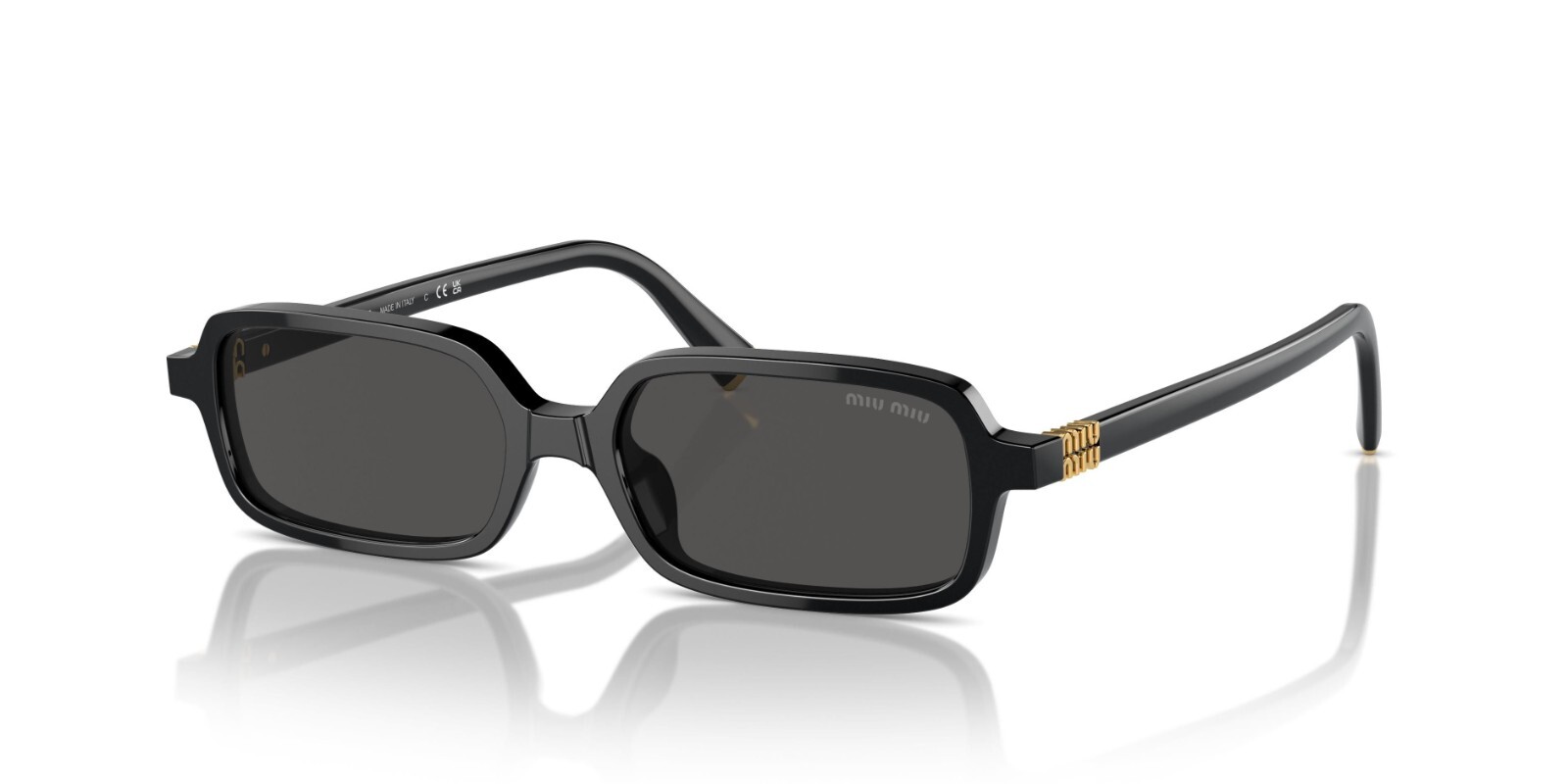 Miu Miu SMU 11ZS Black/Dark Grey (16K-5S0) Sunglasses