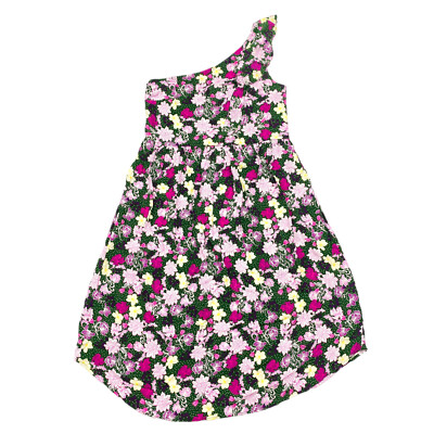 Sofia Jeans Womens Size XL 16-18 Ruffle One Shoulder Dress Floral Multi