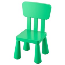ikea MAMMUT Children's chair, in/outdoor/bright green