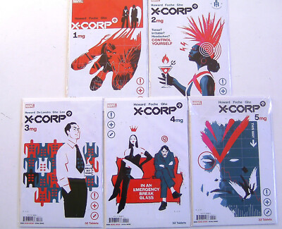 US - X-CORP - 1 2 3 4 5 complete mini-series - MARVEL 2021