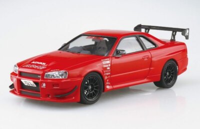 Aoshima 1/24 Scale Model Car Kit 10686 - Nissan Skyline Ken