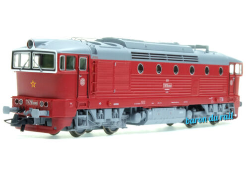 Locomotive diesel T 478.3089, CSD ép. IV - digitale son - HO 1/87 - ROCO 71021 - Photo 1/3