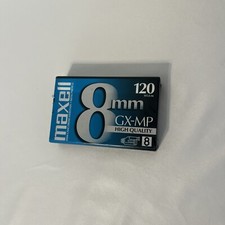 Maxell 8mm Gx-mp High Quality 120 Camcorder Video Cassette Tapes - 281010
