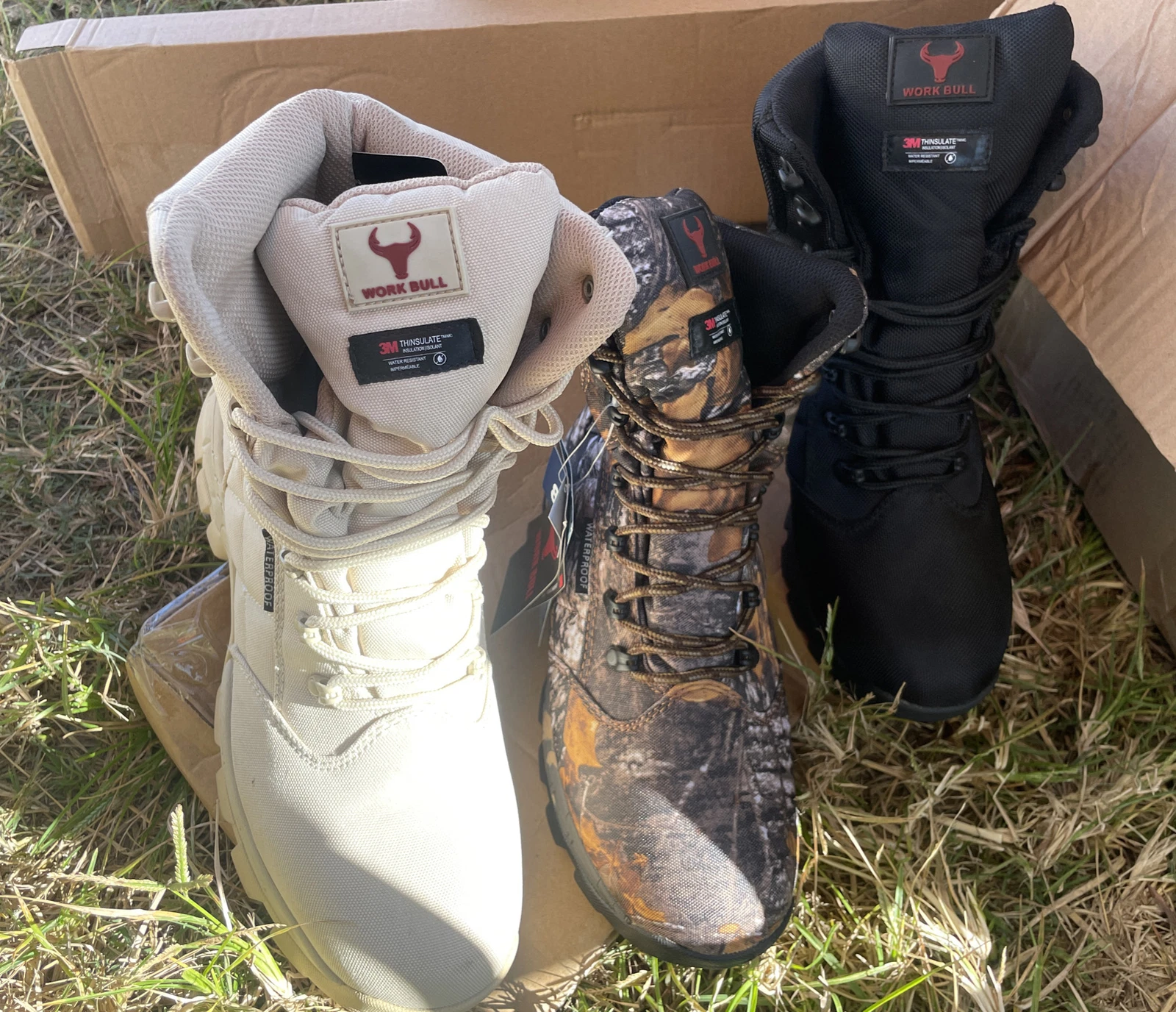 Men’s Water Proof Work Boots WorkBull