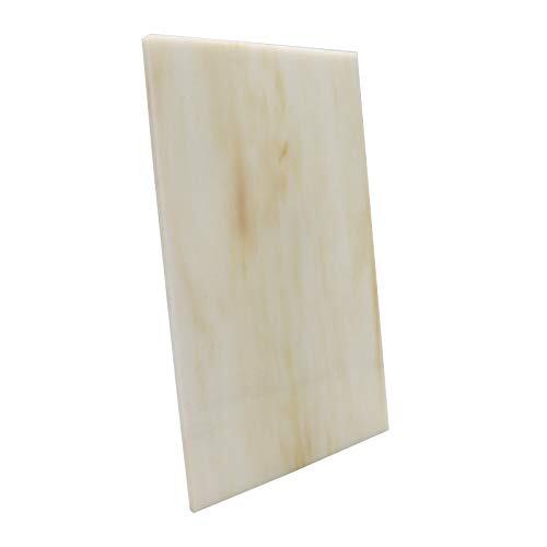 8 Sheets Stained Glass Variety Pack, 4 x 6 inch Mosaic Glass White