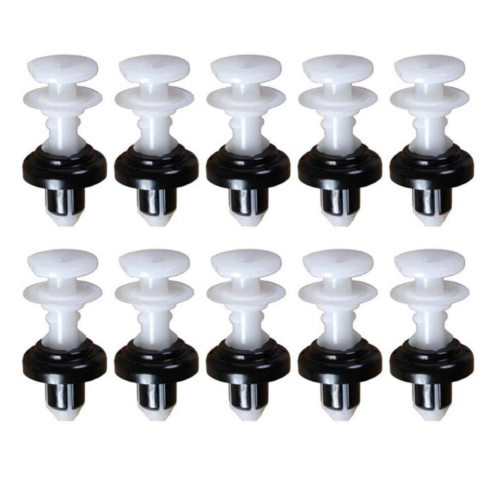10pcs 91561-SJD-003 Windshield Pillar Trim Upper Clips For Honda