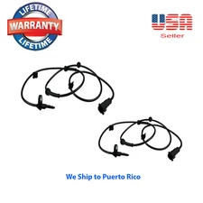 2 ABS Wheel Speed Sensor Front Left & Right Fits Taurus Flex Police Interceptor 
