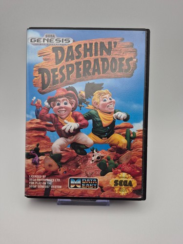 Dashin' Desperadoes (Sega Genesis) Complete In Box