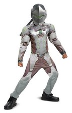 Genji Classic Muscle Blizzard Overwatch Fancy Dress Up Halloween Child Costume