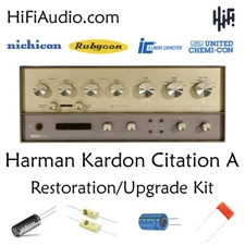 Harman Kardon Citation A restoration recap repair service rebuild capacitor kit