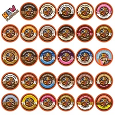 Crazy Cups Flavored Coffee K Cup Variety Pack Sampler, 40-Count