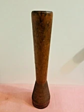 Antique Wood Yarn Spool Spindle Large Yarn Loom Wood Spindle