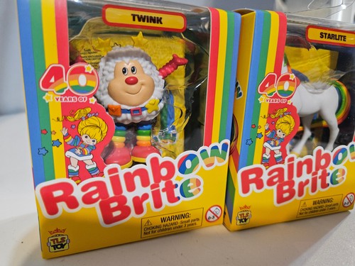 Rainbow Brite 40th Anniversary Chase Glowing Starlite + Twink rare, Cheebee - Picture 7 of 11