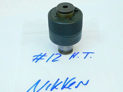 USED NIKKEN QUICK CHANGE TAP ADAPTER COLLET W/TORQUE ADJUSTMENT #12 H.T.