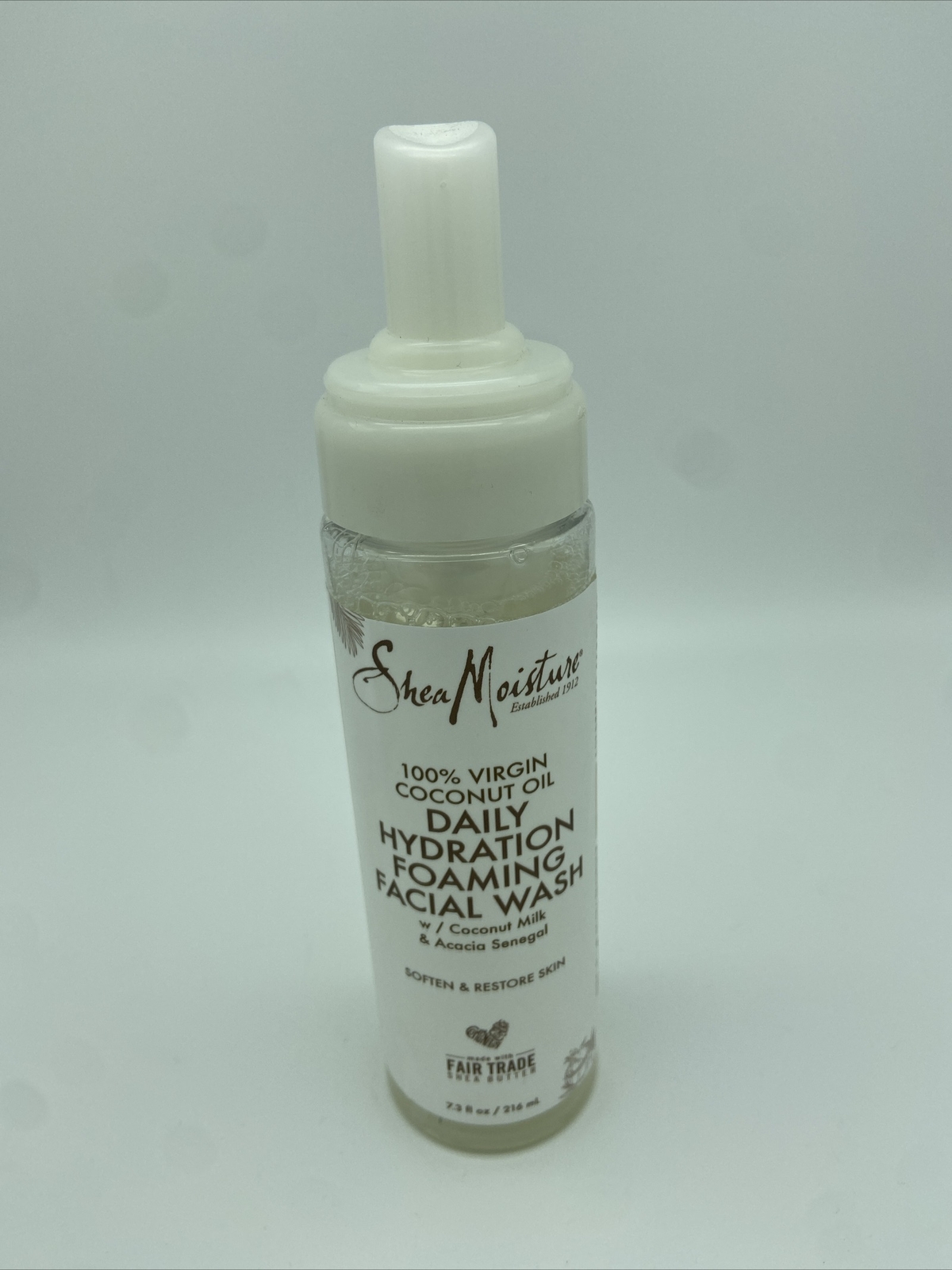 SheaMoisture 100 Virgin Coconut Daily Hydration Foaming Facial Wash