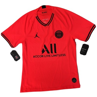 psg jordan jersey orange
