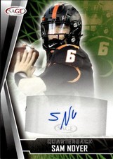 2022 SAGE #A-SN Sam Noyer Autographs Black