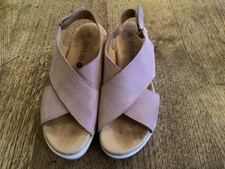 Pavers Women's Pink Wedge Sandals UK Size 5 EU 38
