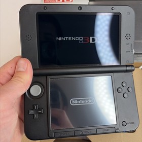 Nice! Nintendo 3DS XL Handheld Console SPR-001 Black US Model In Box