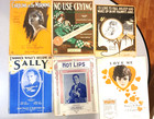Huge Lot of 120 + Vintage Sheet Music $1.65 per sheet — photo 3