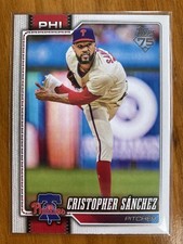2026 Topps Series 1 #325 Cristopher Sanchez Philadelphia Phillies