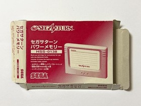 Power Memory White Sega Saturn SS NTSC-J Japan Import Backup Storage Case