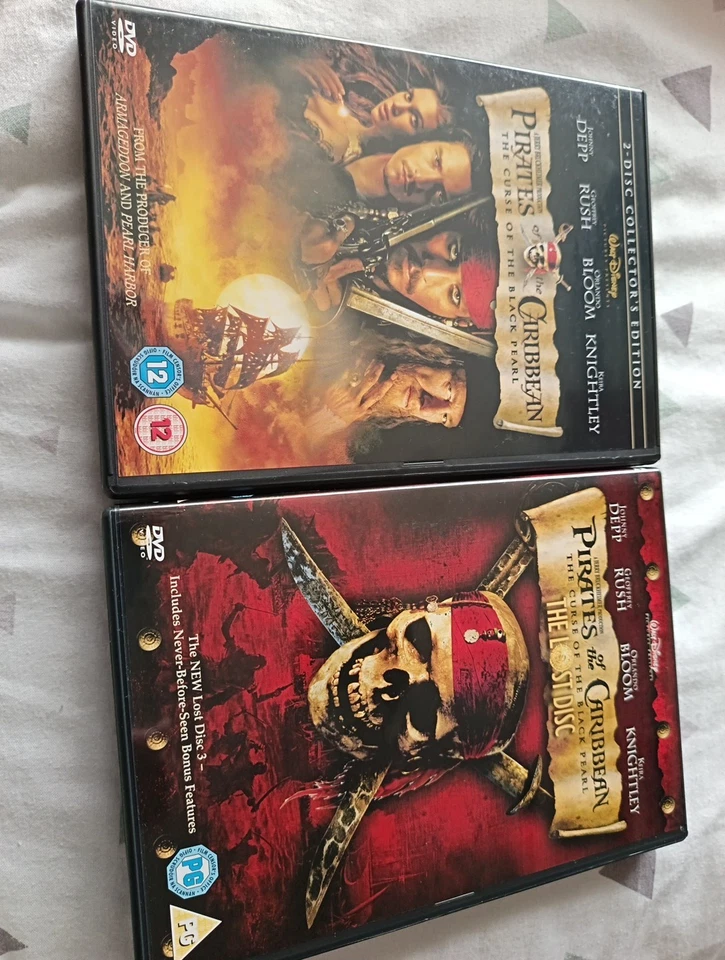 Pirates of The Caribbean: The Curse of The Black Pearl 2005 DVD Lost Disc. - Image 3 of 4