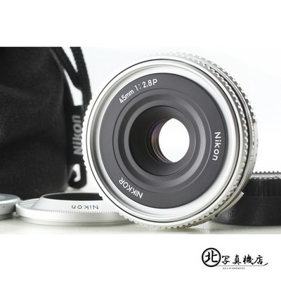 [Top MINT] Nikon Ai-s Nikkor 45mm f/2.8 P silver Lens For FM3A FM2 F3 From JAPAN
