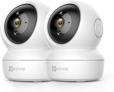 EZVIZ Indoor Cameras CS-C6N 2 - Pack Two Way Audio Motion Detection Night Vision