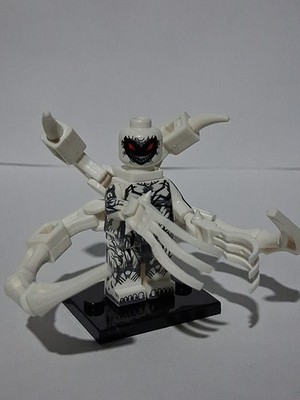 Anti Venom White Character Spider Man No Way Home Custom Lego