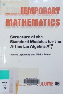 Structure of the standard modules for the affine Lie algebra A??¹? James 2499177