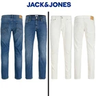 Jack & Jones Mens Jeans, Slim Fit Low Rise Denim Jeans for Men, UK Size: W28-W36