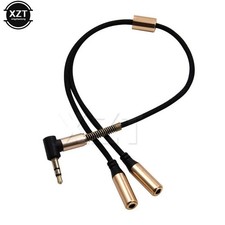 Headphone Splitter for 2 Headphones 2 Way 3.5Mm Adapter Aux Cable Mini Jack