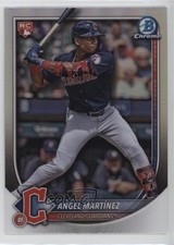 2025 Bowman Chrome SP Rookie Red RC Variation Angel Martinez Martínez #68 0qm1