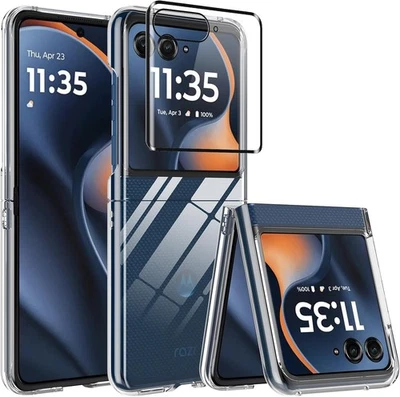 BRANDED Case for Motorola Razr 2025,razr 2025 Phone Case with Screen Protector,slim Thin