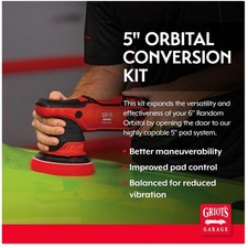 5 Car Polisher Conversion Kit - Correcting Finishing Pads