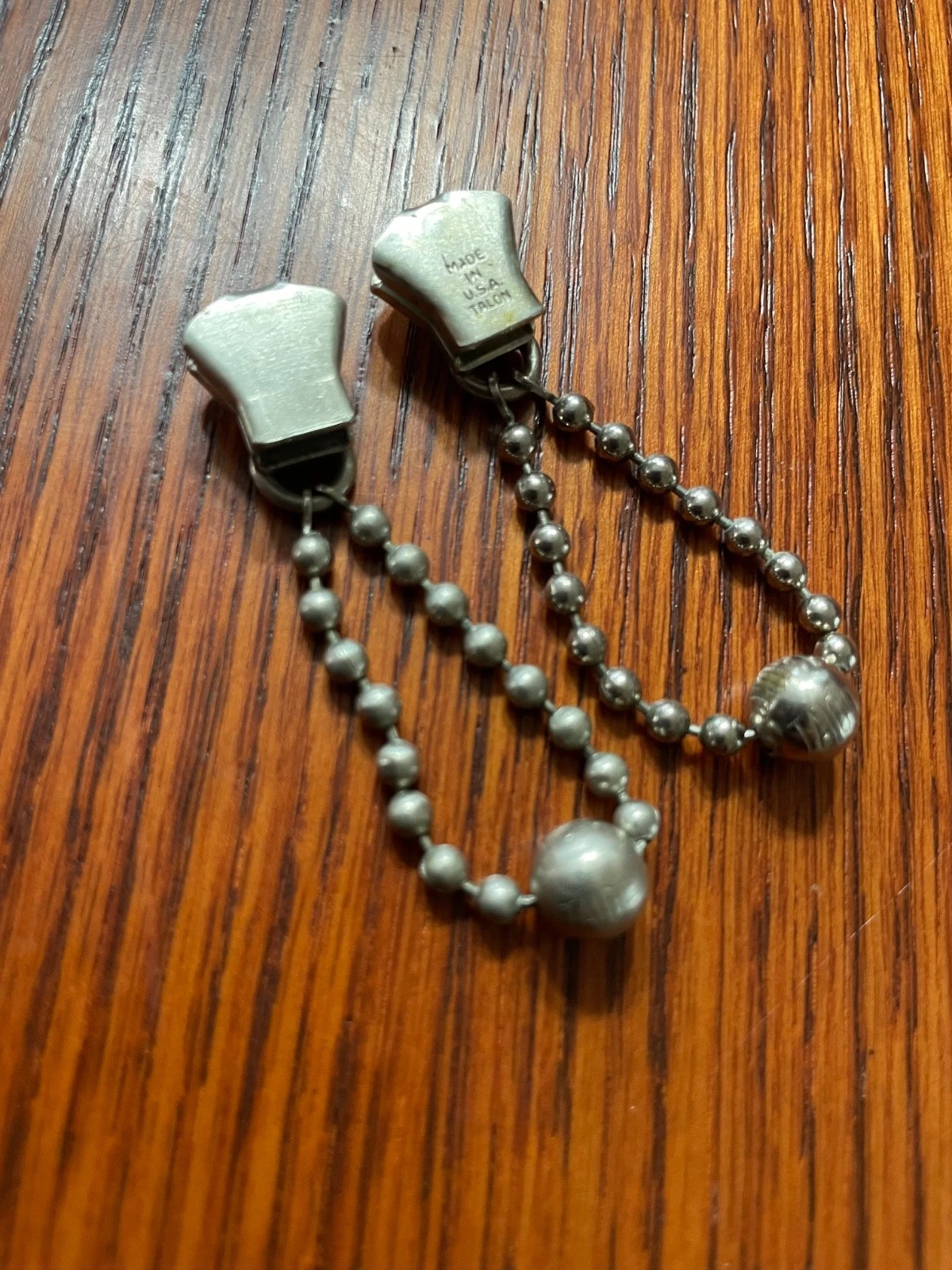 1930's Talon ball pocket zippers/ set of 2 / half- belt jacket image 5