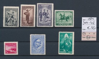BV74554 Romania 1931 soldatini esercito fine lotto MNH cv 85 euro