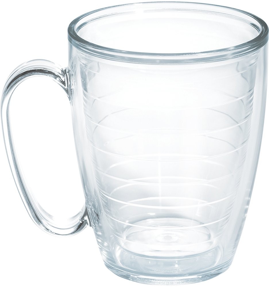Clear & Colorful Tabletop Made in USA Double Walled Insulated Tumbler Travel ...
