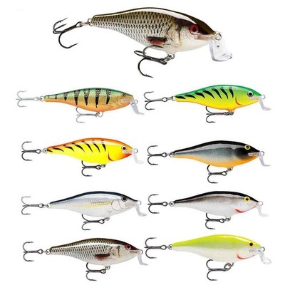 Rapala Shallow Shad Rap 5cm 7cm 9cm Wobbler schwimmend Barsch Zander Hecht 