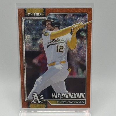 Topps Series One 2024 Max Schuemann #225 Oakland Athletics Serial 12/25