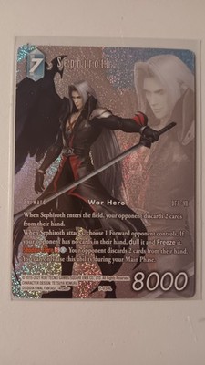 TCG Final Fantasy Opus VII  SEPHIROTH Full Art Foil 7-034L