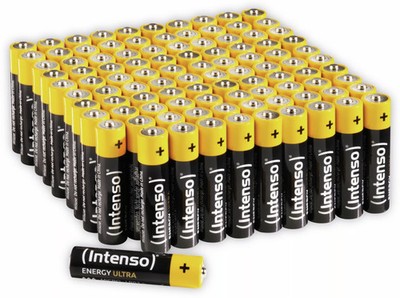 100 INTENSO Micro-Batterie Energy Ultra, AAA LR03