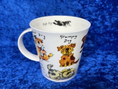 Dunoon A Dog s Life Becher Kate Mawdsley Fine Bone China England Hundemotive Top